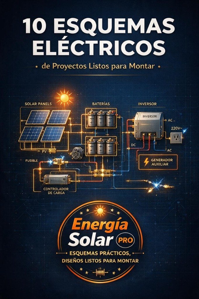 10 Esquemas Eléctricos de Proyectos Listos para Montar - Energía Solar Pro